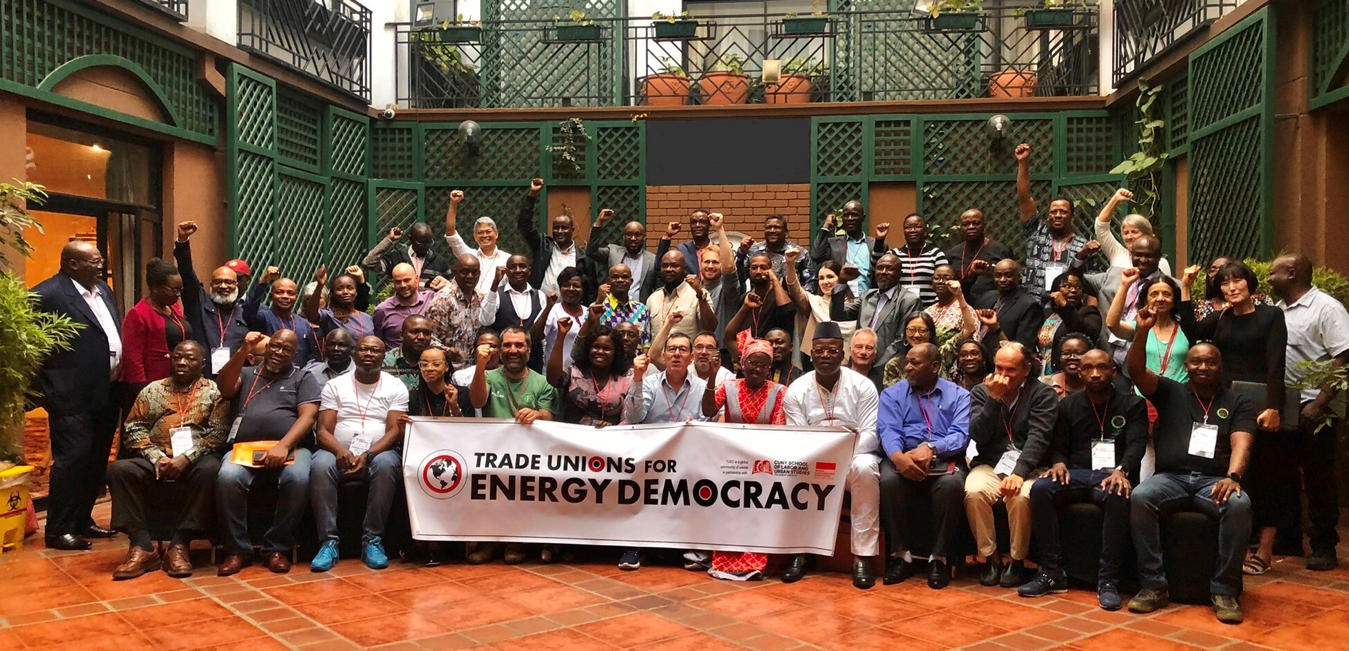 Group Photo of Participating Unions